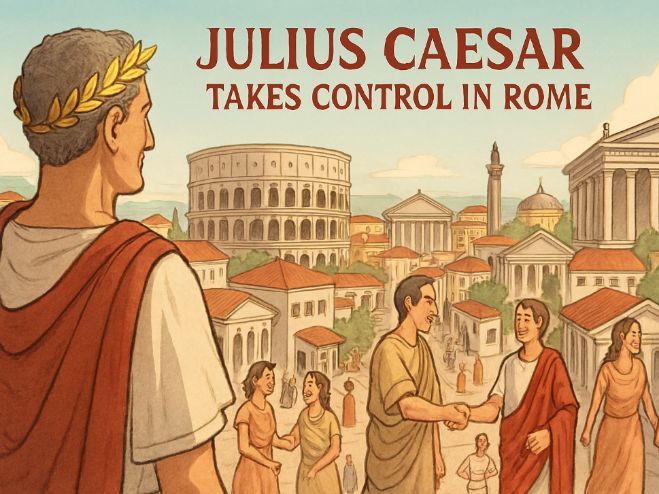 VOCABULARY LESSON     CAESAR TAKES CONTROL IN ROME