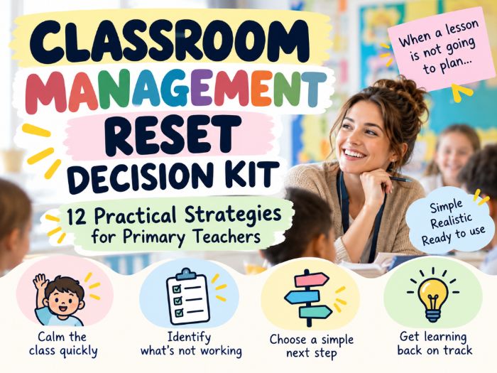 Classroom Management Reset Strategies for Primary Teachers