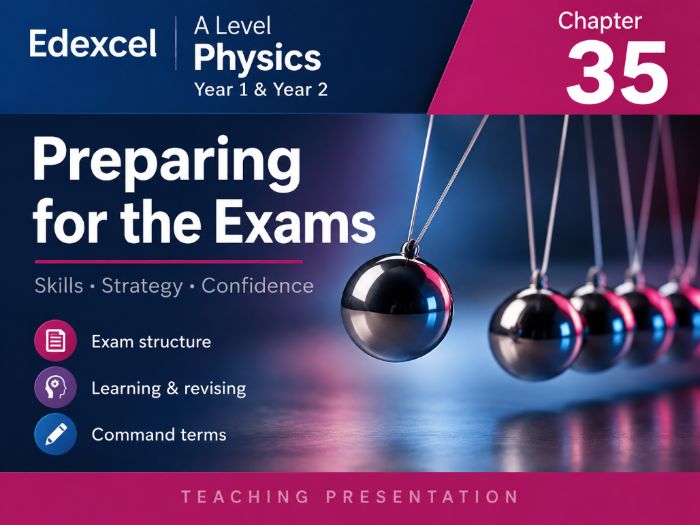 35 - Preparing for the Exams - Synoptic Skills and Exam Technique- Physics (Y1 & 2) A Level Edexcel