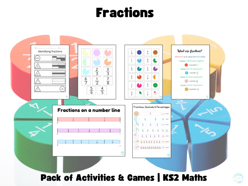 Fractions – Pack of Activities & Games | KS2 Maths