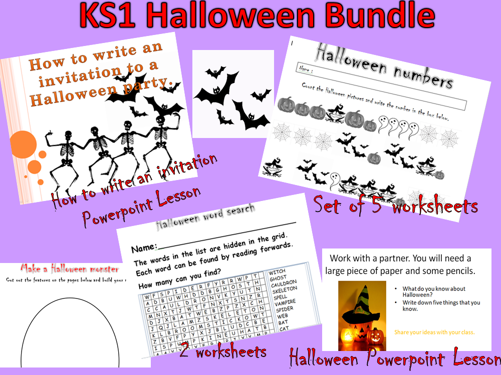 KS1 Halloween Bundle