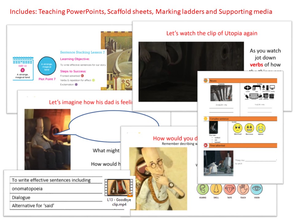 The Lost Thing - Complete unit - Jane Considine - Write Stuff - Year 4 Narrative