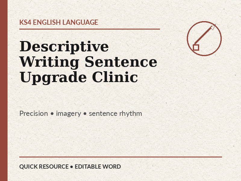 Sentence Upgrade Clinic