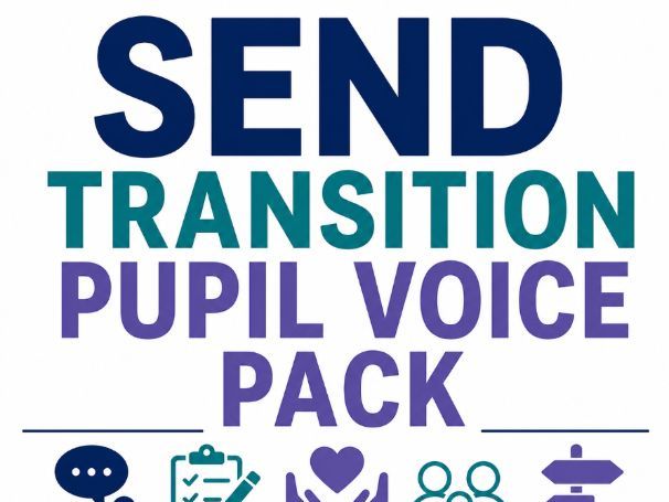 SEND Transition Pupil Voice Pack 2026