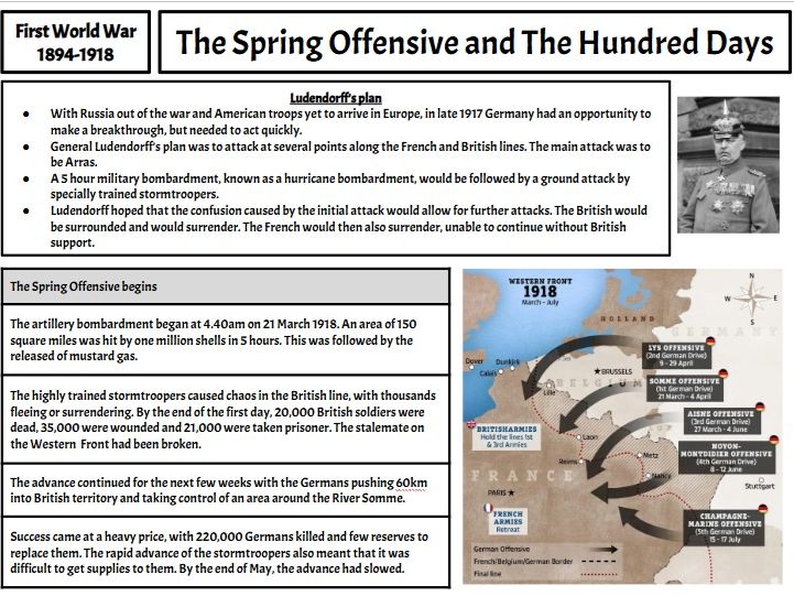 AQA GCSE First World War 1894-1941 (Conflict and Tension)