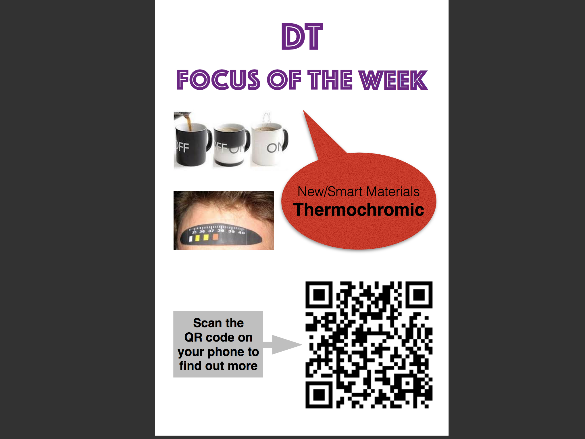D&T FOCUS OF THE WEEK POSTERS (44 - 6 X 8 Inches)