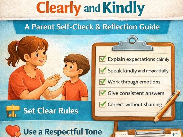 Communicating Expectations Clearly and Kindly – A Parent Self-Check & Reflection