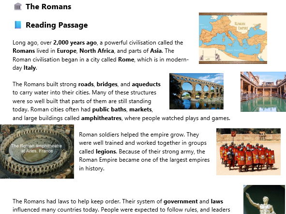 Guided Reading_The Romans