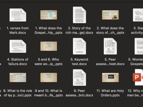 RED Catholic schools: Galilee to Jerusalem Yr9