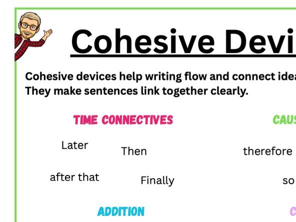 Cohesive Devices - Year 6