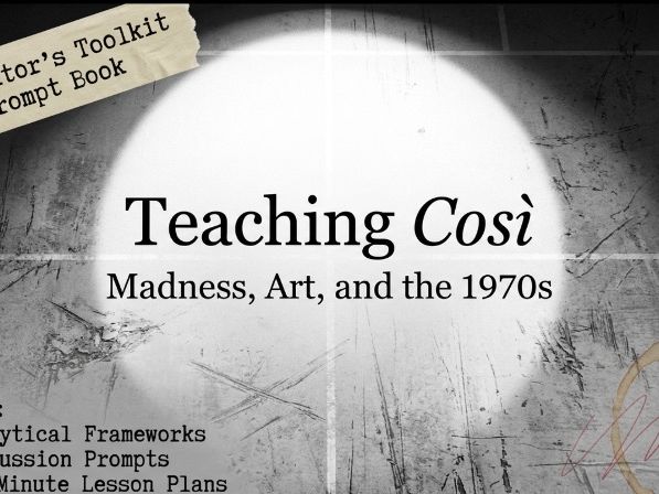 Cosi Teaching Unit | Senior Year 11–12 | Complete Scheme of Work | Louis Nowra | Australian