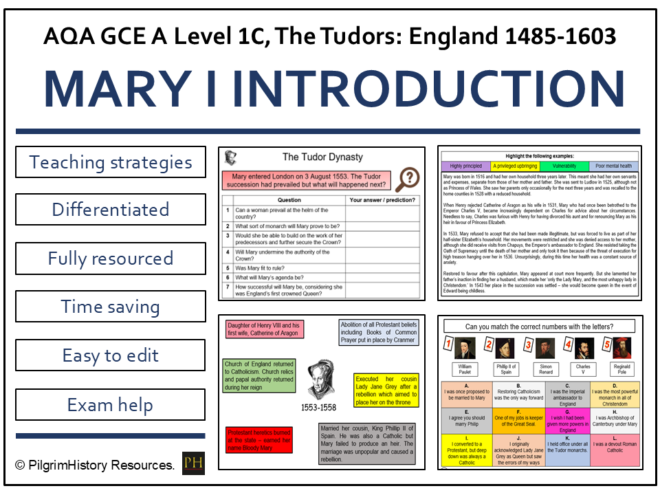 Mary I: England’s First Queen Regnant | AQA A Level History
