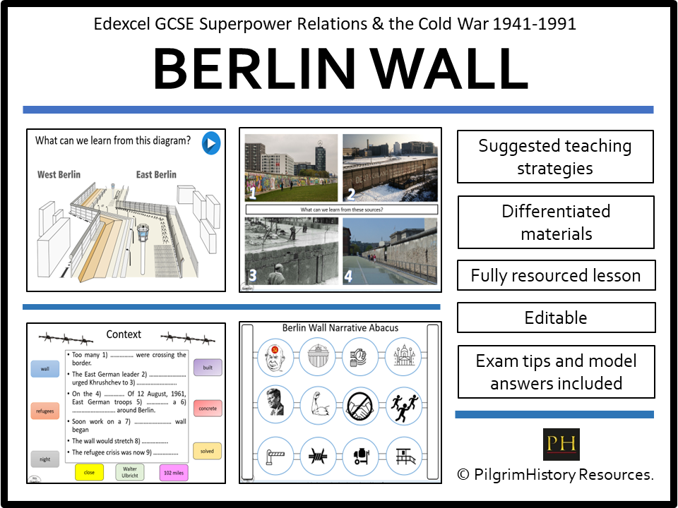 Edexcel GCSE Cold War: Building the Berlin Wall