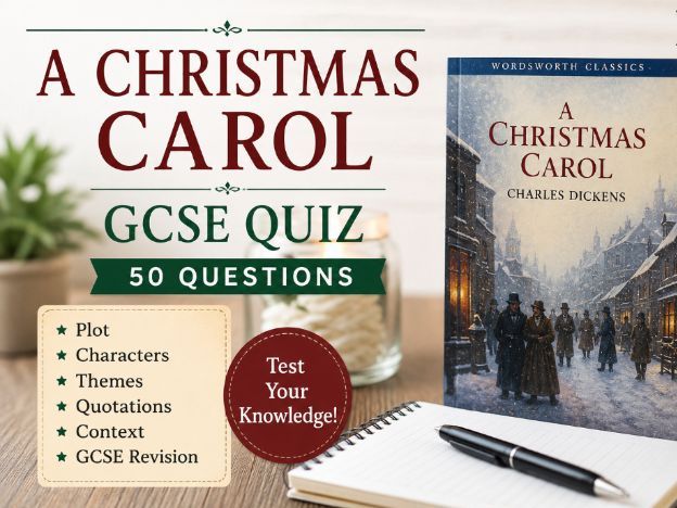 A Christmas Carol GCSE Quiz – 50 Questions