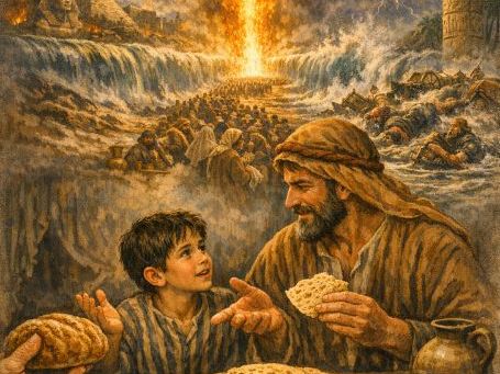 0079 BIBLE VISUAL REGISTER     EXODUS 13      WHY GIVE YOUR FIRS- BORN SON TO THE LORD???