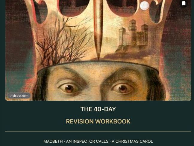 GCSE English Literature: 40-Day Revision Workbook