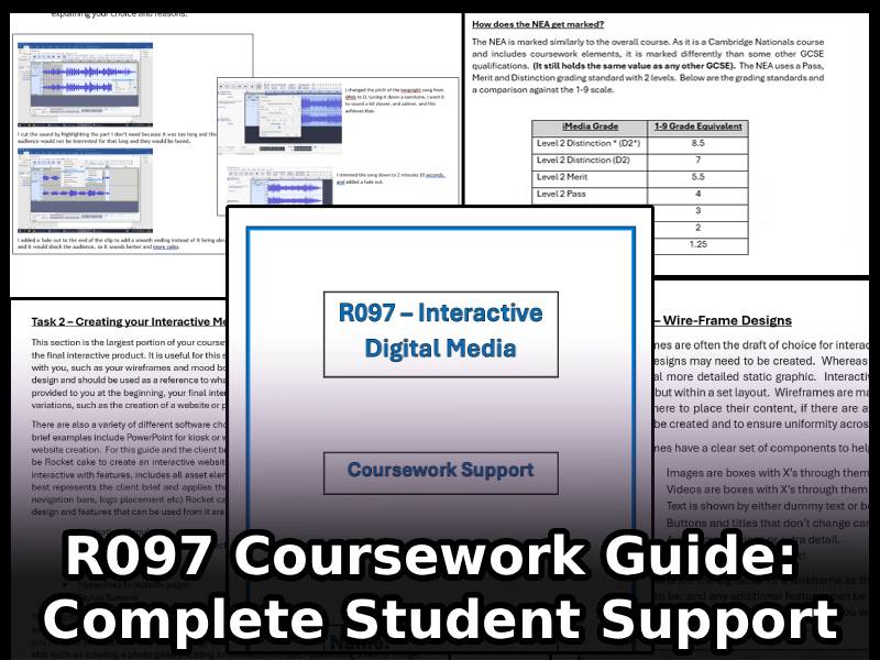 R097 Coursework Guide: Complete Student Support