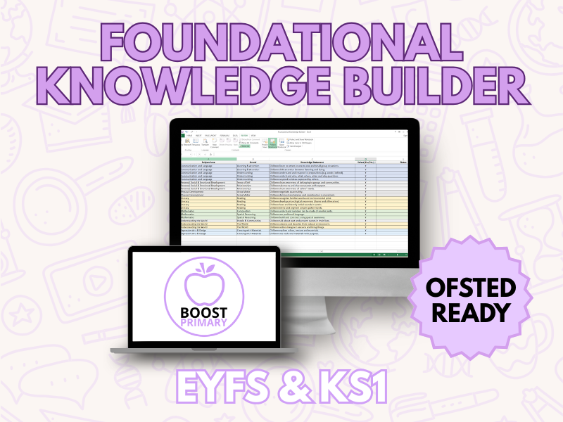 Foundational Knowledge Builder - EYFS & KS1 Curriculum Tool