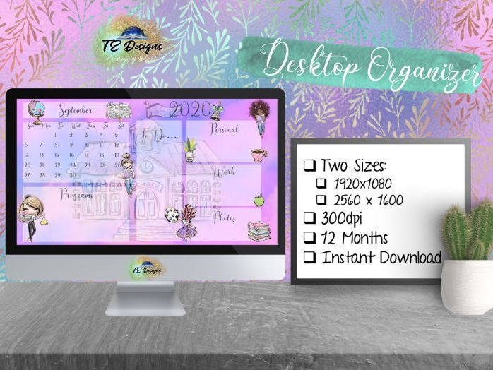 Back to School Desktop Organiser