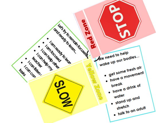 Zones of Regulation Lanyard