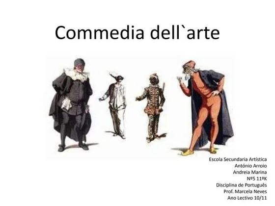 KS3 Commedia del Arte SOW and resources