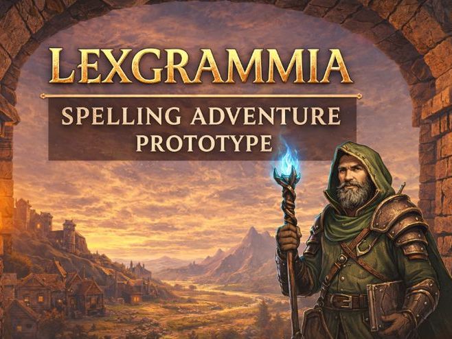 Lexgrammia: Chapter 1 – Gamified Spelling Adventure (Free Prototype)
