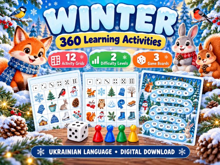 “Winter” — 360 Activities for Curious Children!