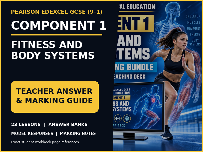 Edexcel GCSE PE Component 1 Teacher Answer and Marking Guide