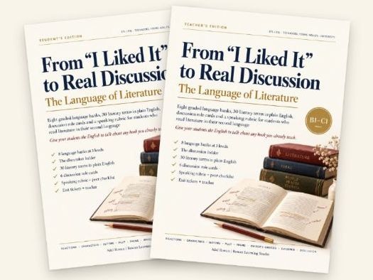 Literature Discussion for ESL Free Sample