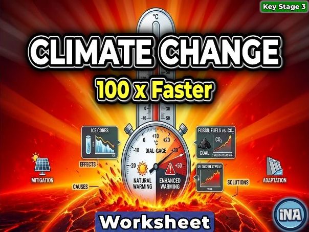Climate Change - KS3 Geography Worksheet