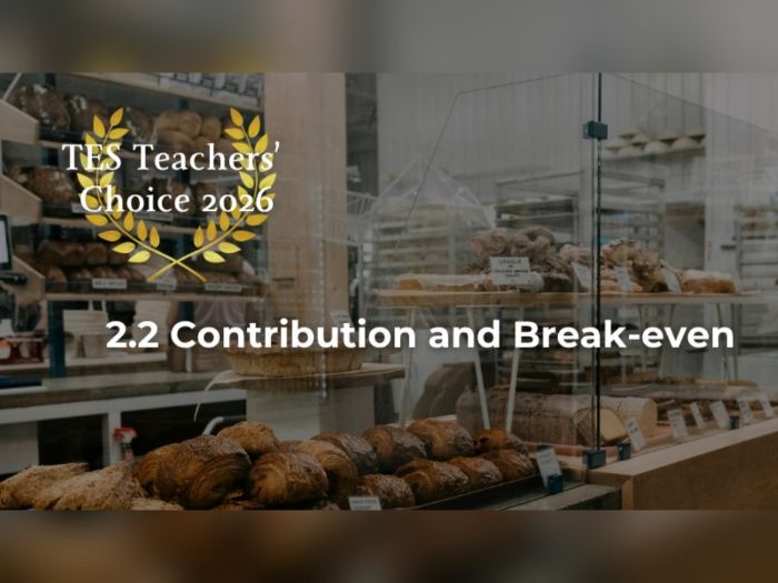 FREE Break-Even and Contribution Lesson | Cambridge AS and A Level Business 9609 | With Answer Key