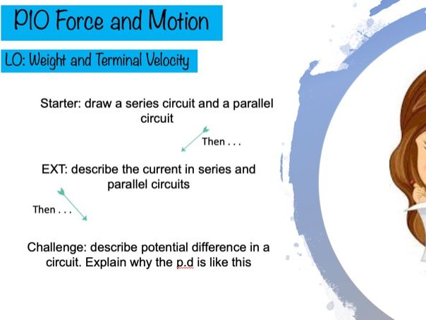 Weight and Terminal Velocity