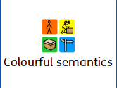 Simple Colourful semantic sentances about going on bus and animals