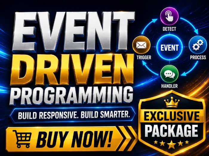 Event Driven Programming - Cambridge IGCSE & A-Level 9618, AQA , OCR , GCSE Computer Science
