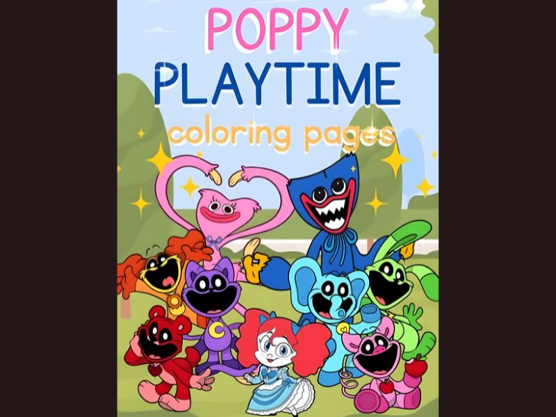 43 Poppy Playtime Chapter 5 Coloring Pages Printable PDF