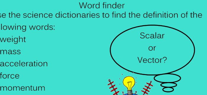 Edexcel 9-1 Physics - Vector and Scalar Quanities