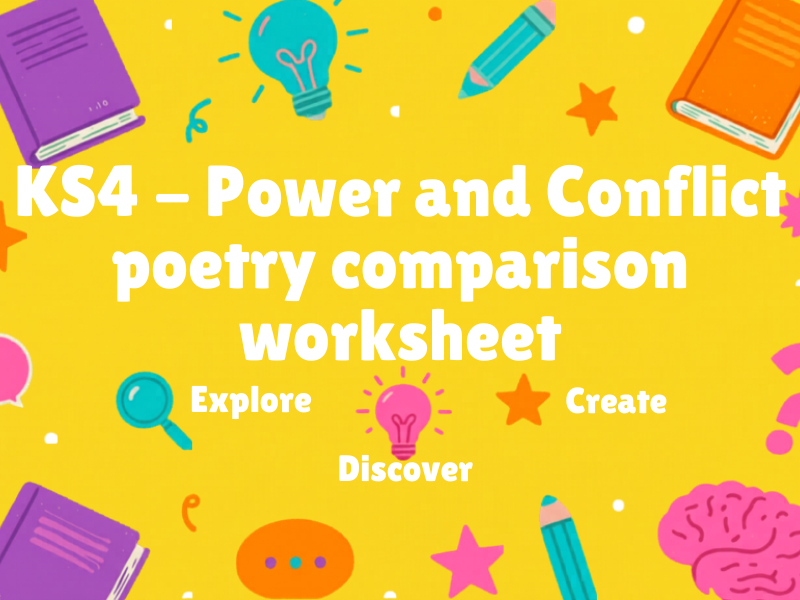 AQA Power and Conflict - Poem and Themes