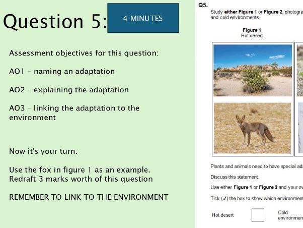 Mock upgrade - GCSE Geography 2024 Paper 1 +2