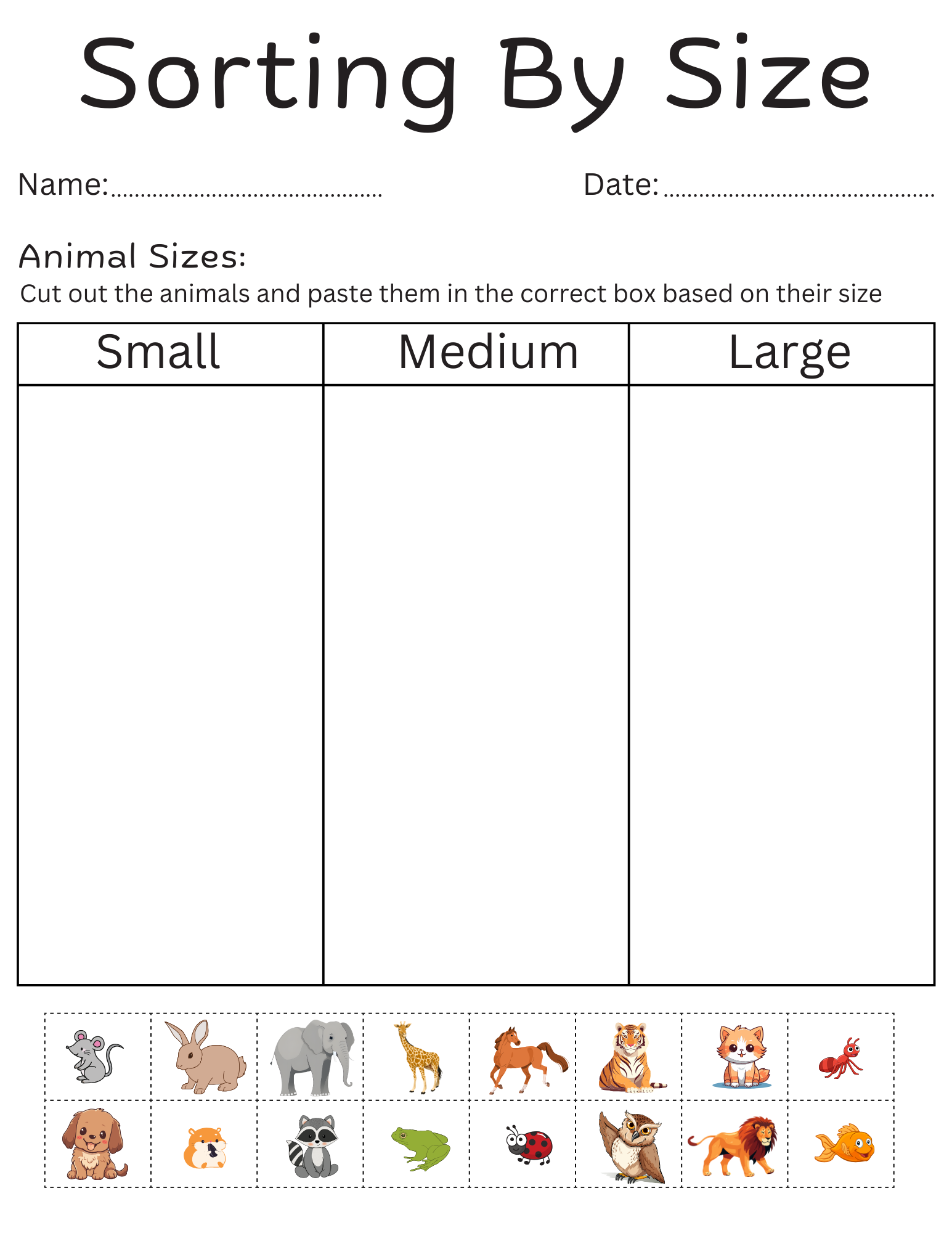 Color Sorting Printable Prntbl concejomunicipaldechinu gov co Color Sorting Printable Prntbl concejomunicipaldechinu gov co