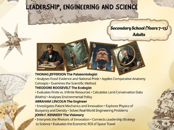 US Presidents & STEM: Leadership, Engineering and Science