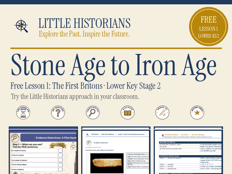 Stone Age: FREE The First Britons KS2 Y3/4