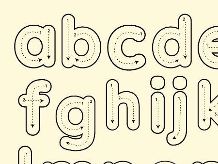 Letter formation
