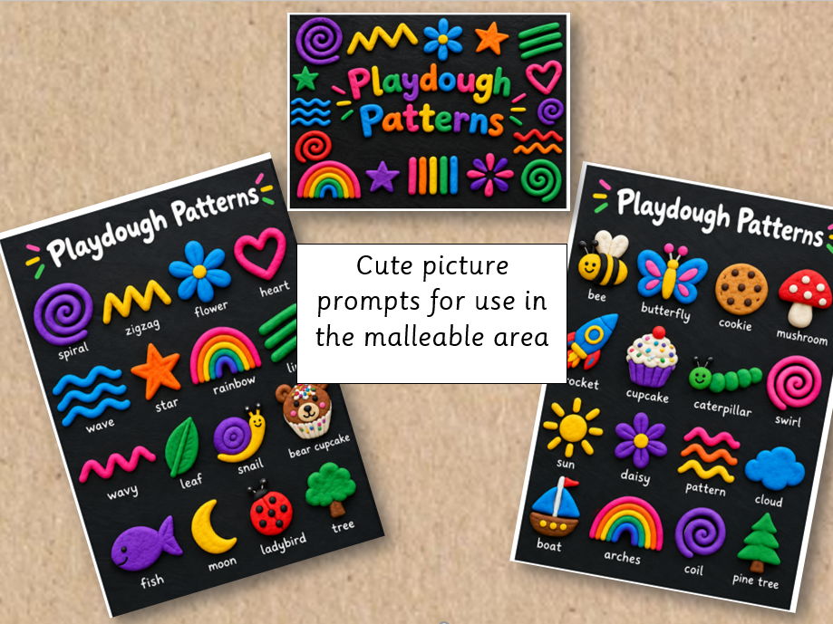 playdough patterns