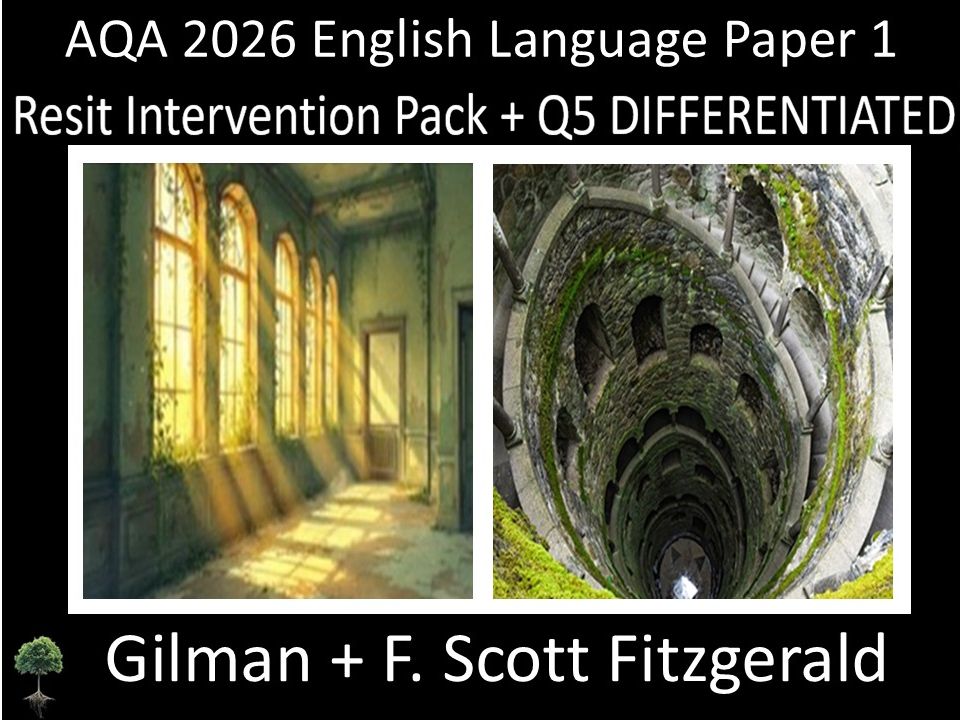 Two AQA 2026 English Language Paper 1| Resit Intervention | Q5 TASKS Differentiated