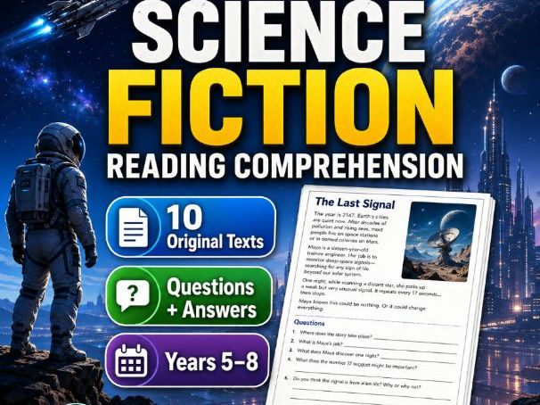 KS2/KS3 Fantasy and Magic Reading Comprehension Series