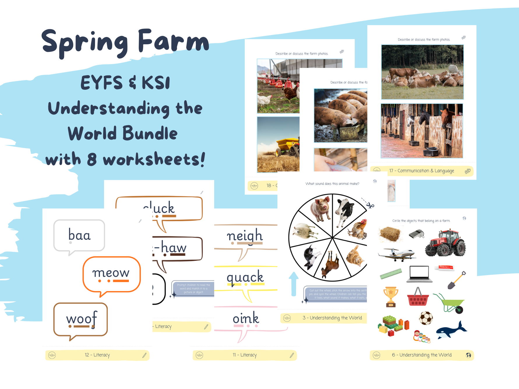 Spring Farm Understanding the World Bundle