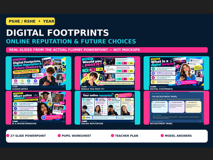 YEAR 11 PSHE / RSHE – DIGITAL FOOTPRINTS, ONLINE REPUTATION & FUTURE CHOICES