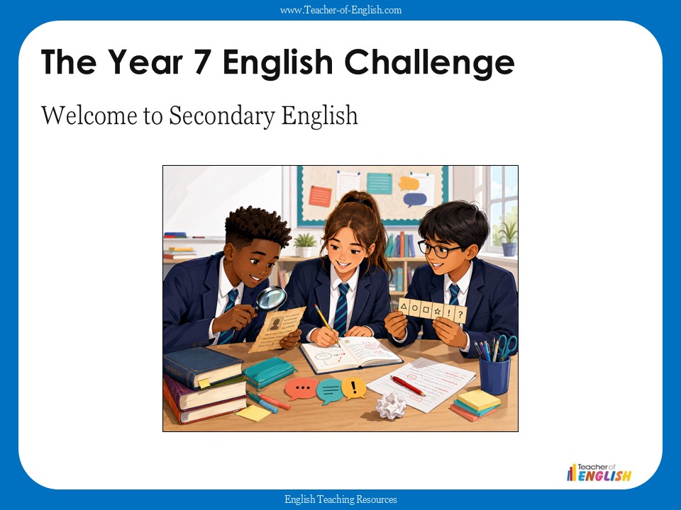 The Year 7 English Challenge
