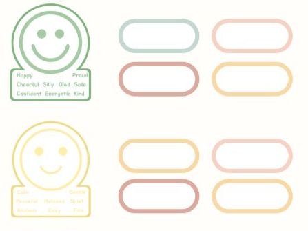 Feelings check in chart