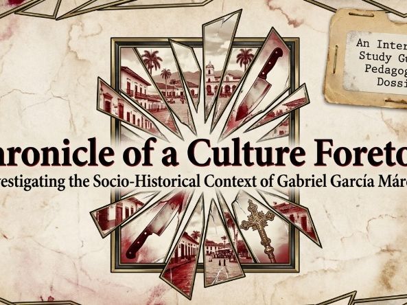 Chronicles of a Death Foretold Novel Social Historical Context Activities Senior